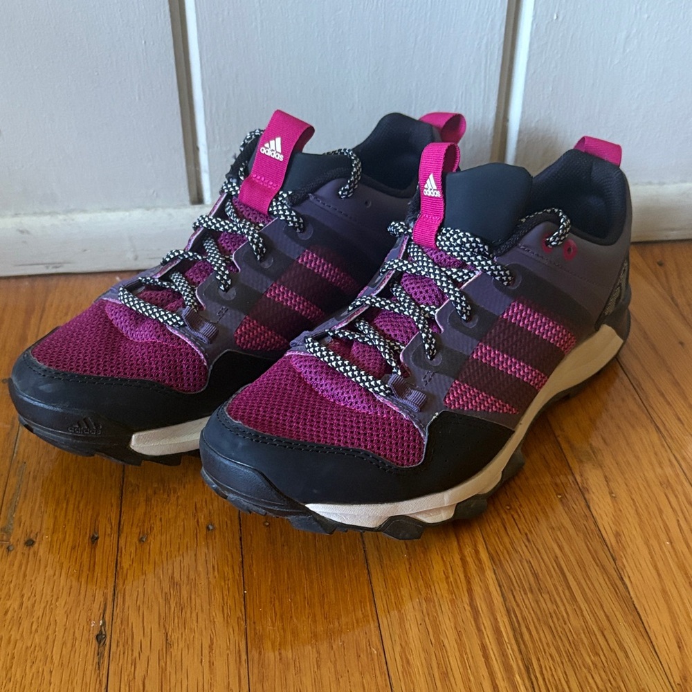 Adidas Women's Traxion Running shoes in Pink and Black
